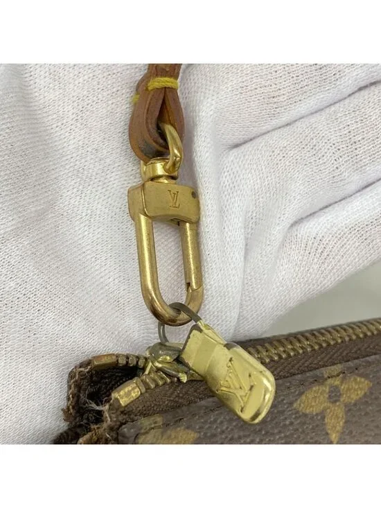 Louis Vuitton Pouch Monogram Pochette Brown - Picture 8 of 10